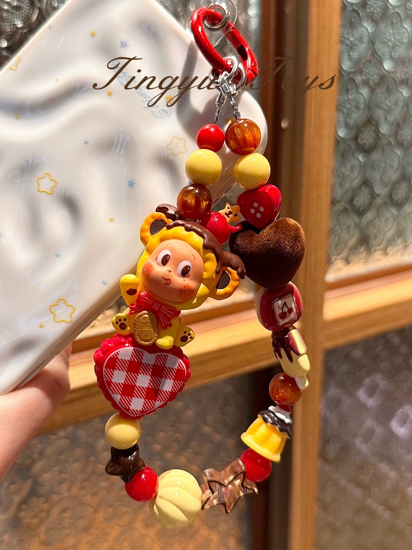 POP Bean Keychains Honey Bear