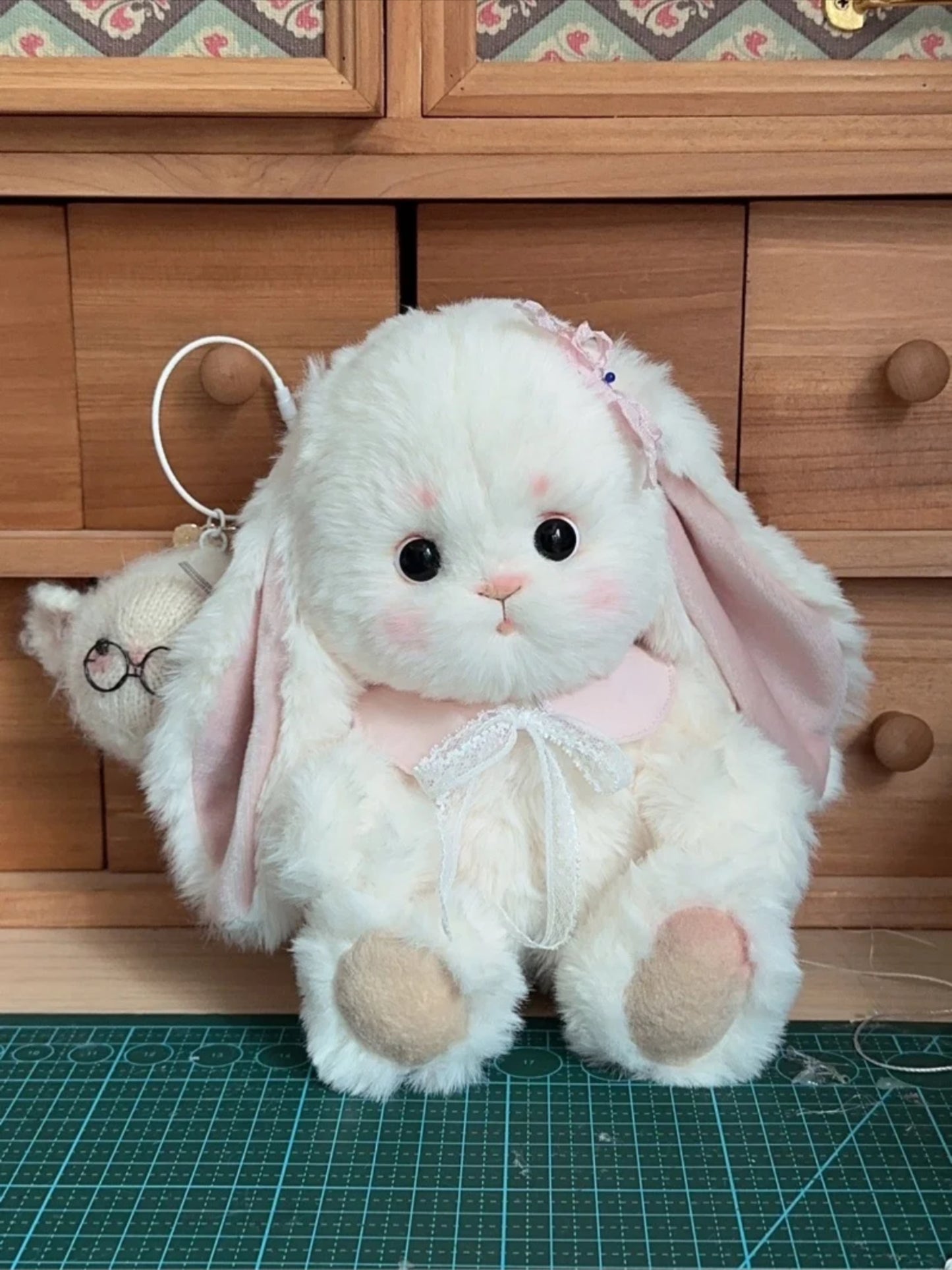 【Lilian Bunny】Handmade DIY Mohair Articulated Doll