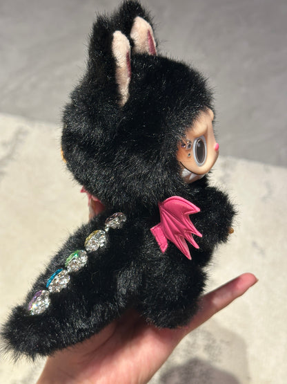 Original Design  Black Pink Diamonds