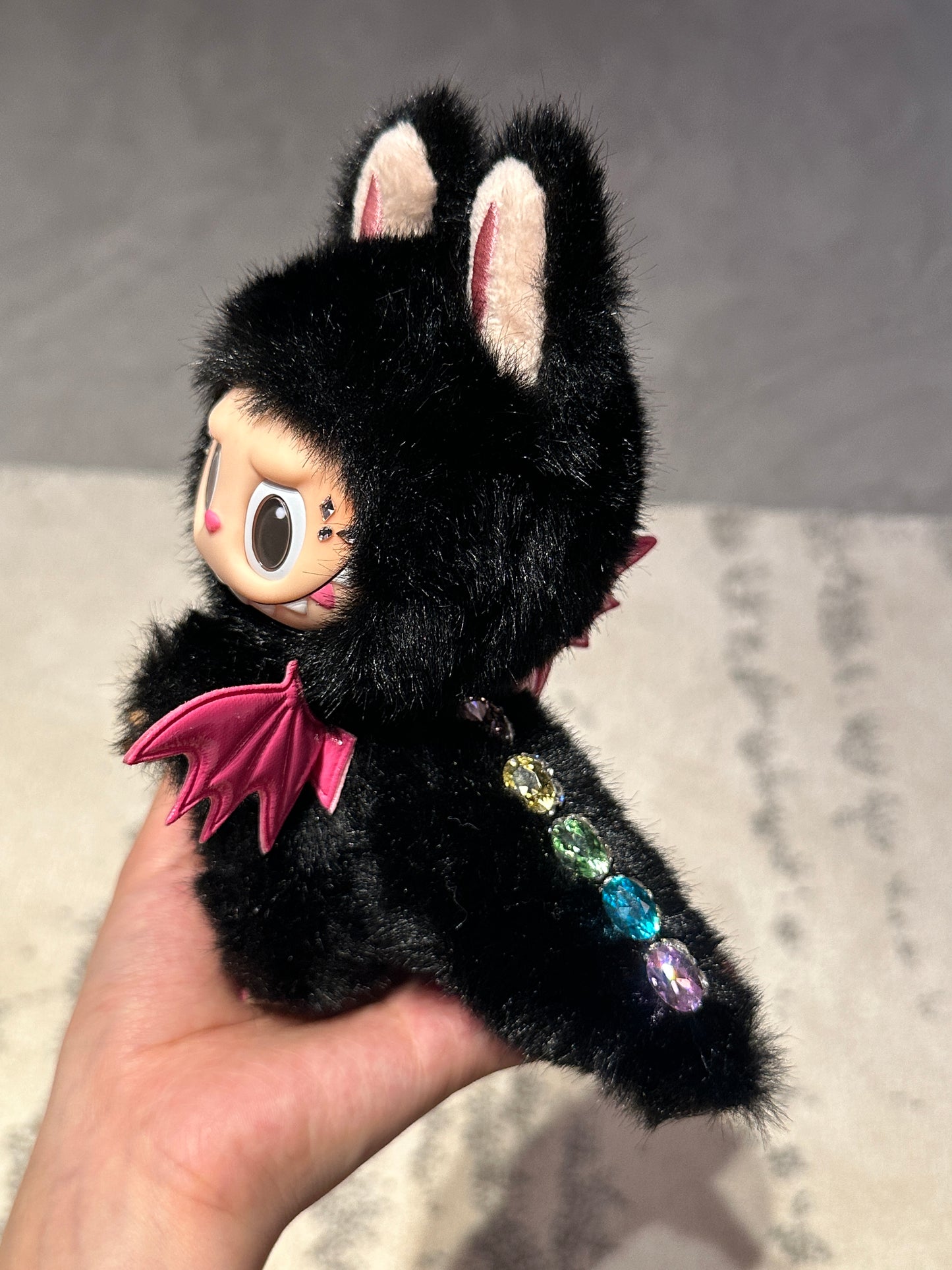 Original Design  Black Pink Diamonds