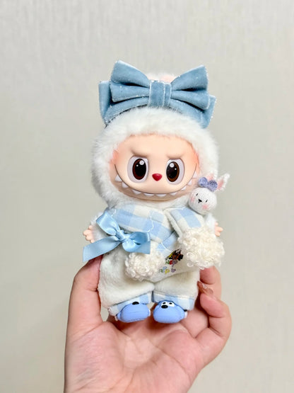 Handmade Doll Clothes Cream Bunny