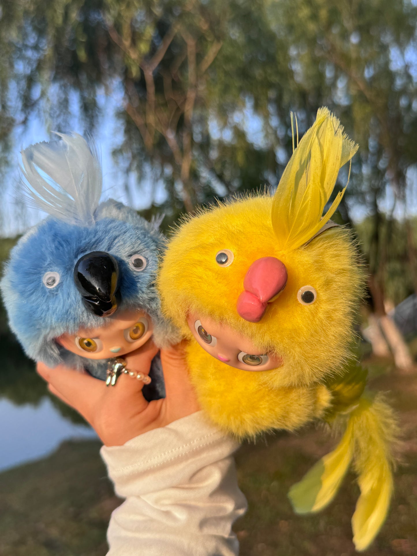 Original Design Rainbow Parrot - Yellow