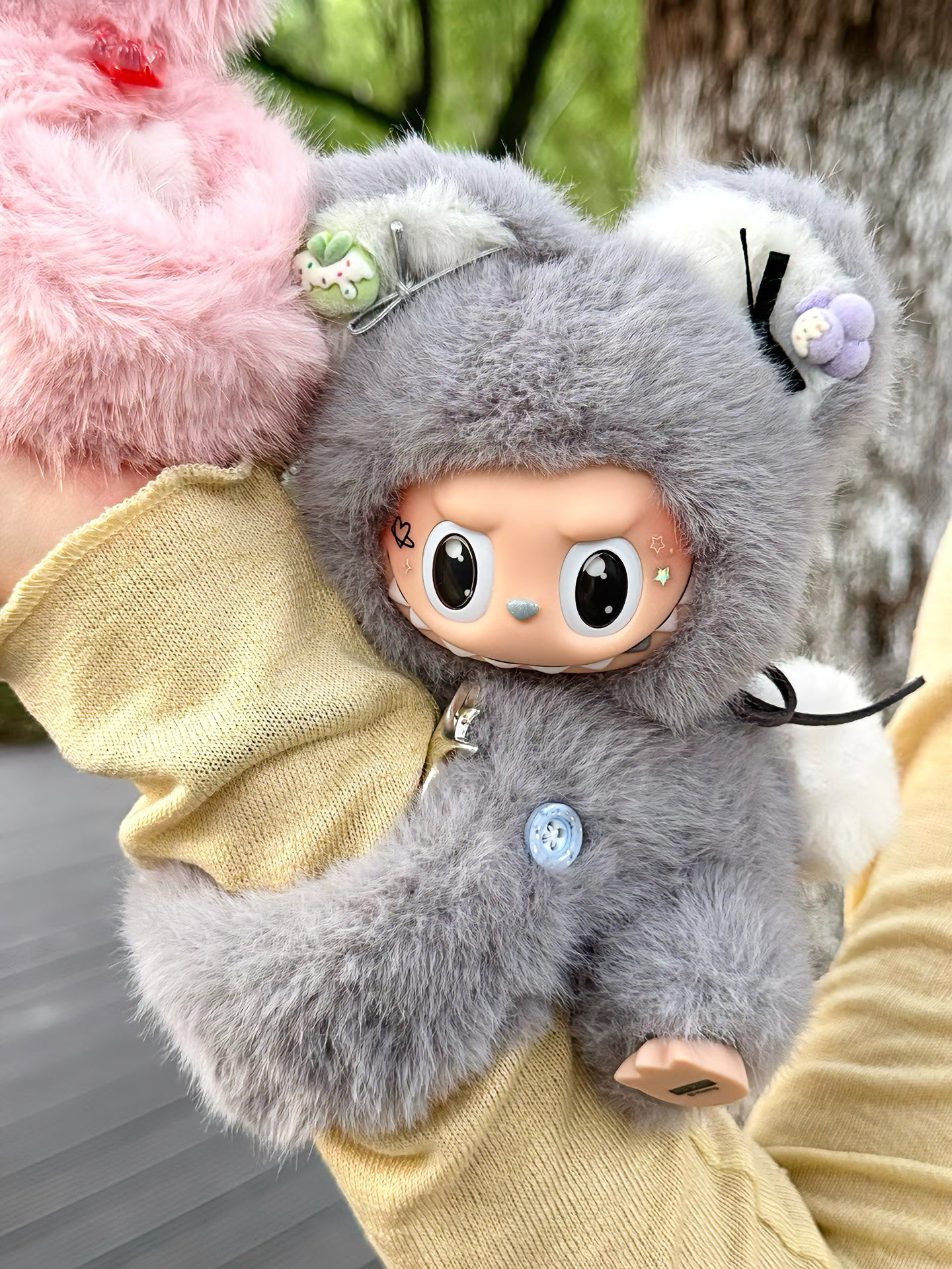 Original Design Cuddly Bear Grey