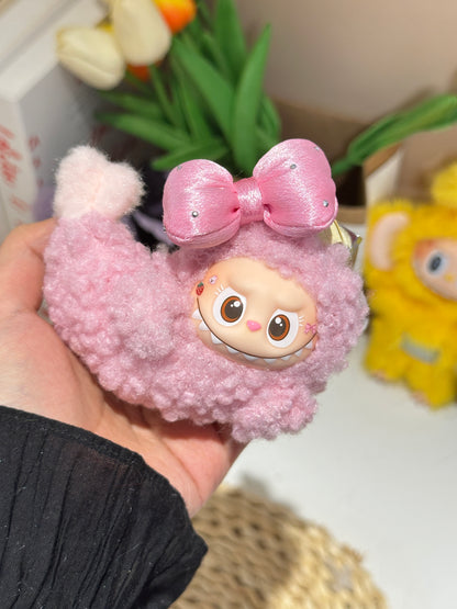 Original Design Pink Shrimp | Mini labubu collection