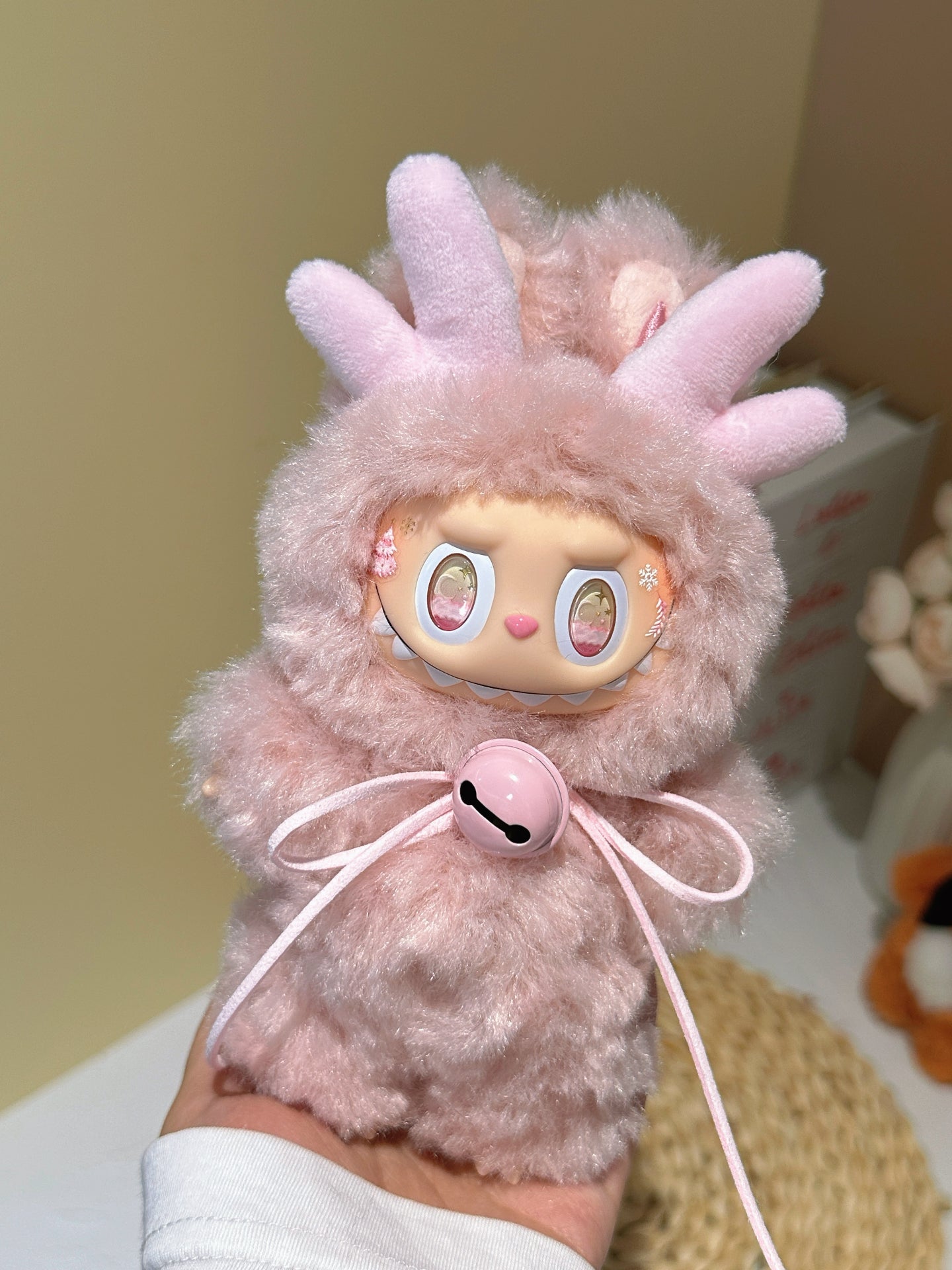 Original Design Christmas Deer Pink