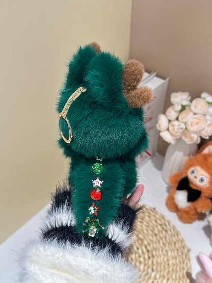 Original Design Christmas Deer Green