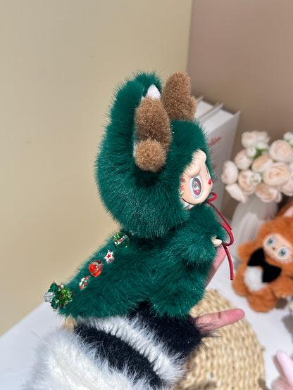 Original Design Christmas Deer Green