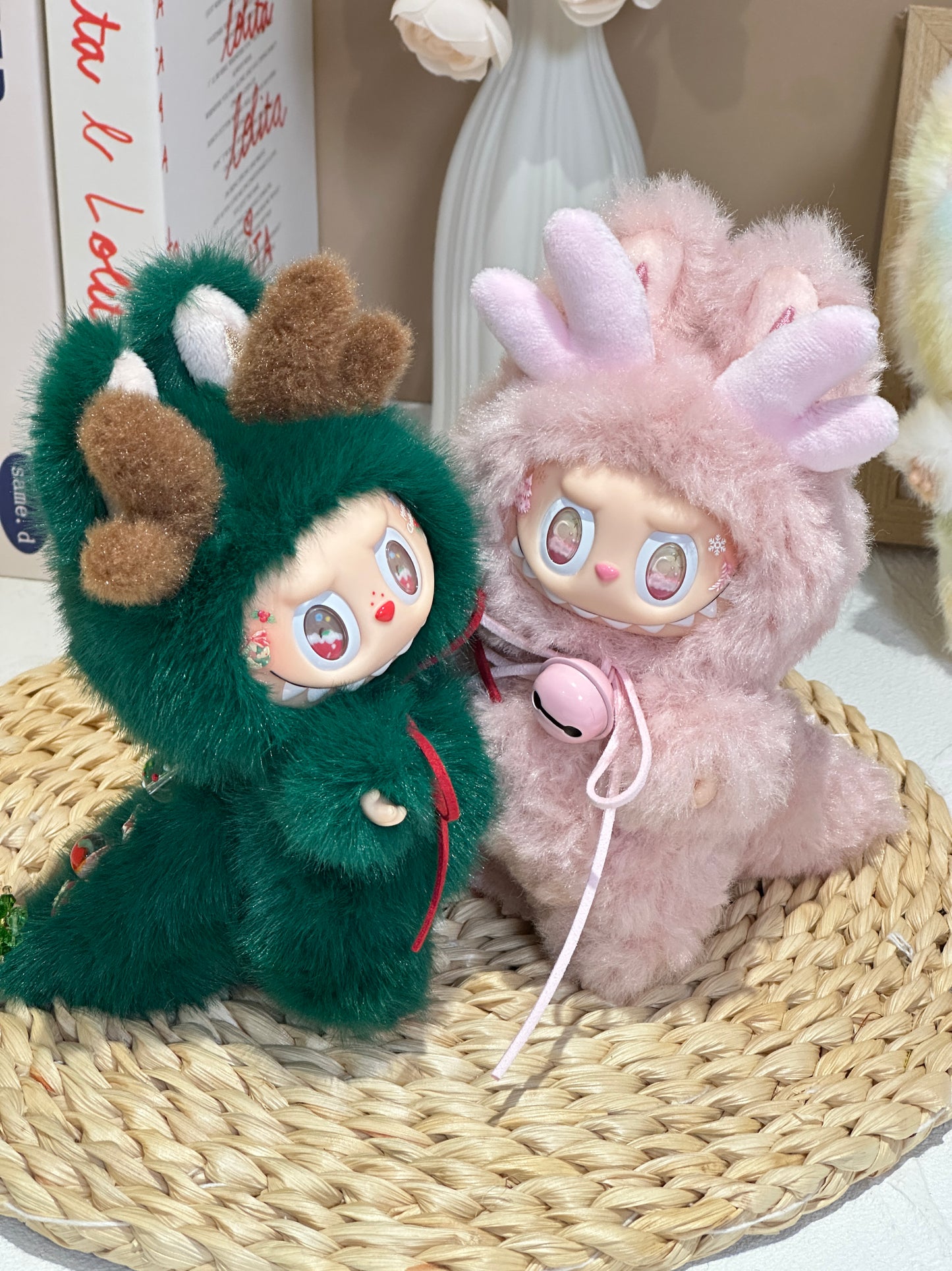 Original Design Christmas Deer Green
