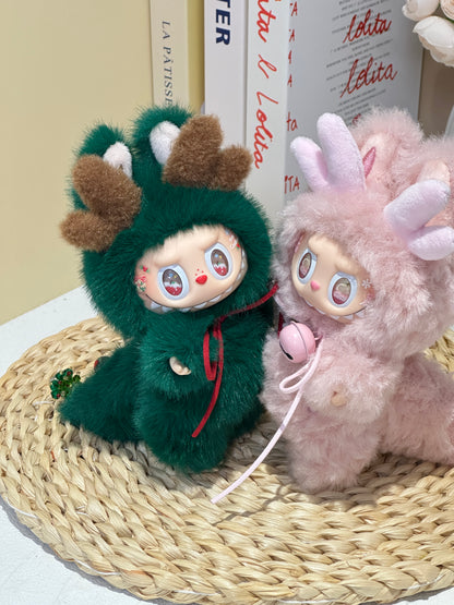 Original Design Christmas Deer Green