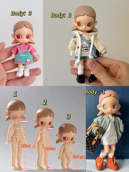 Original Design Mini Zisga Action Figure