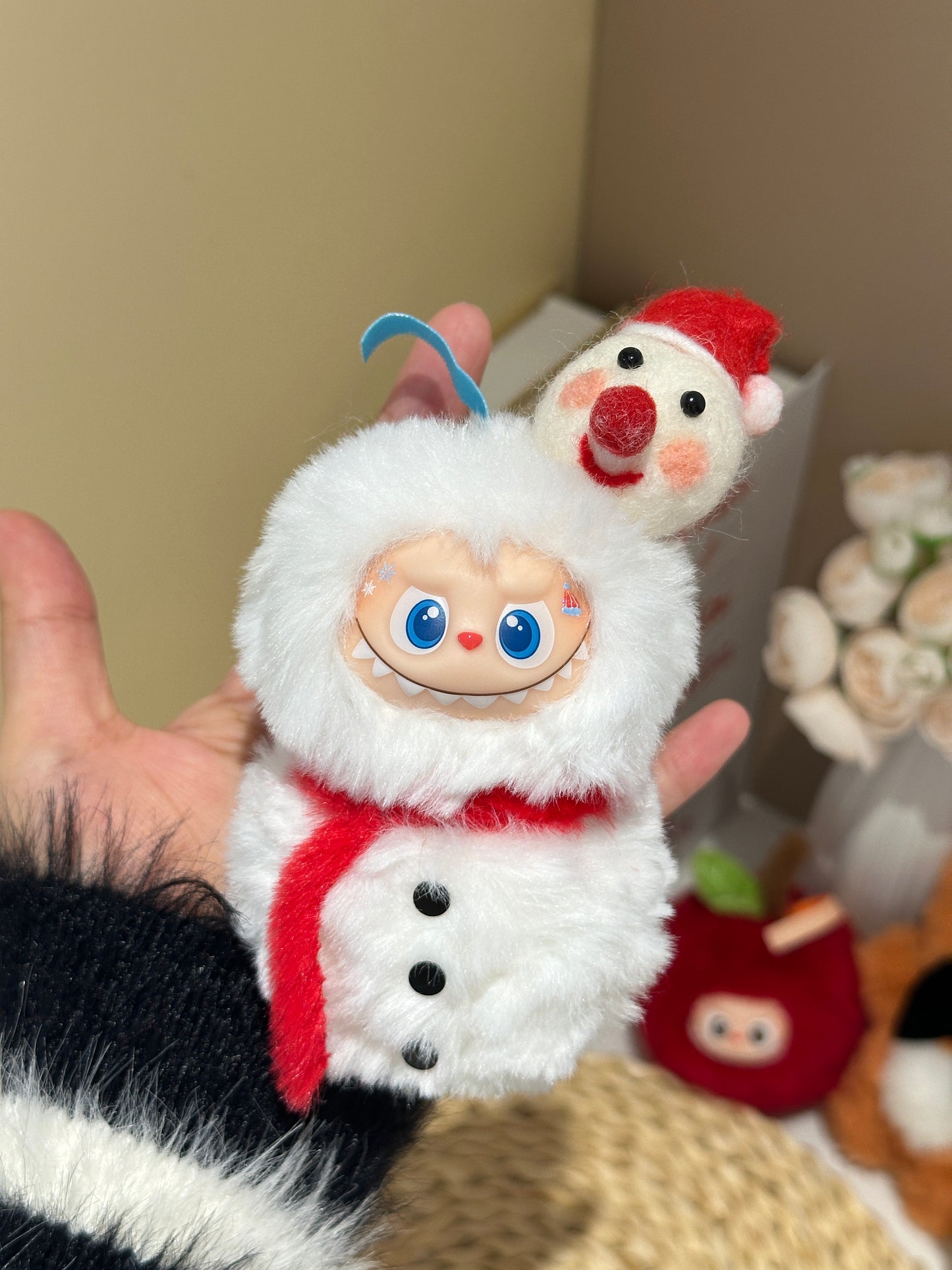 Original Design Little Snowman | Mini labubu collection