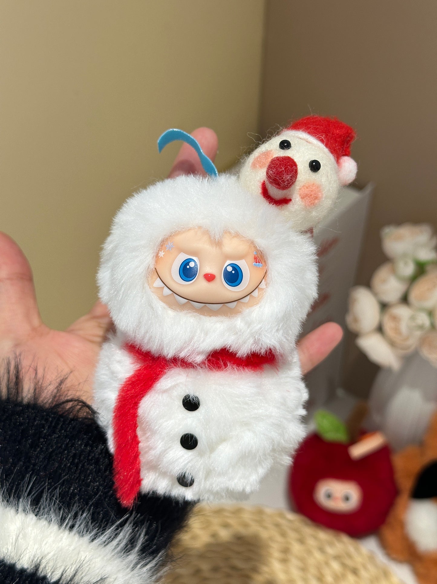 Original Design Little Snowman | Mini labubu collection