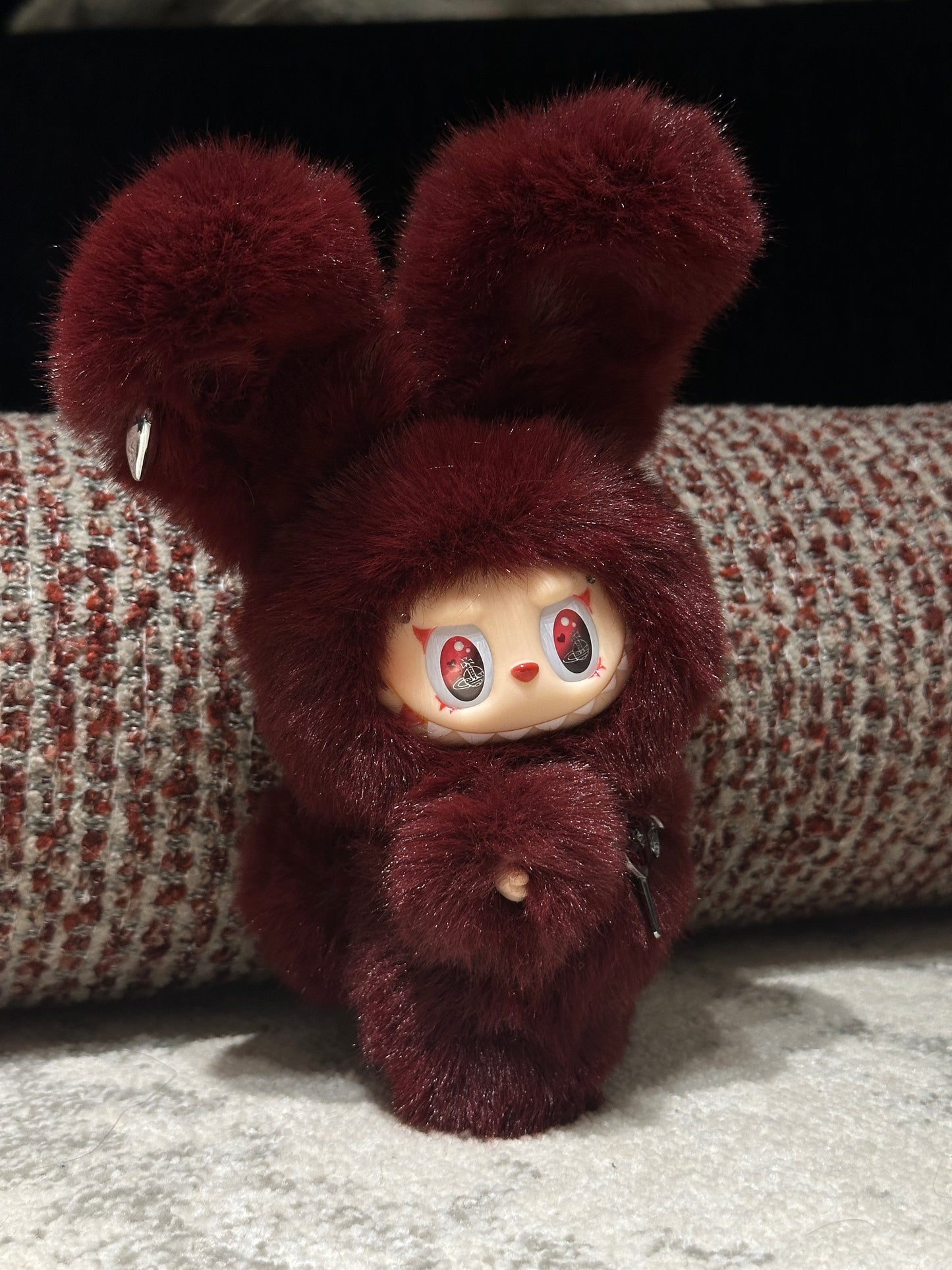 Original Design Burgundy Red Bunny