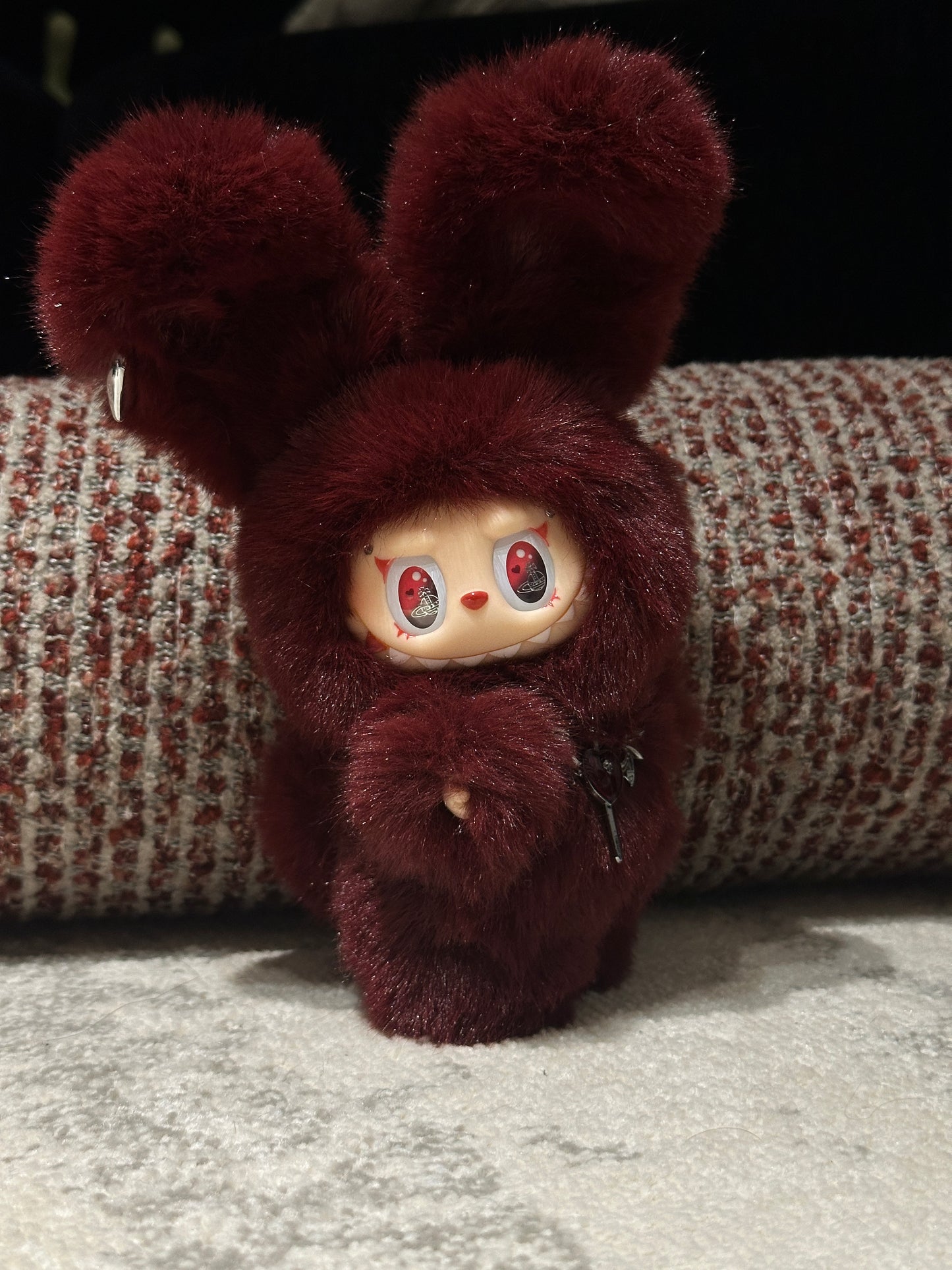 Original Design Burgundy Red Bunny