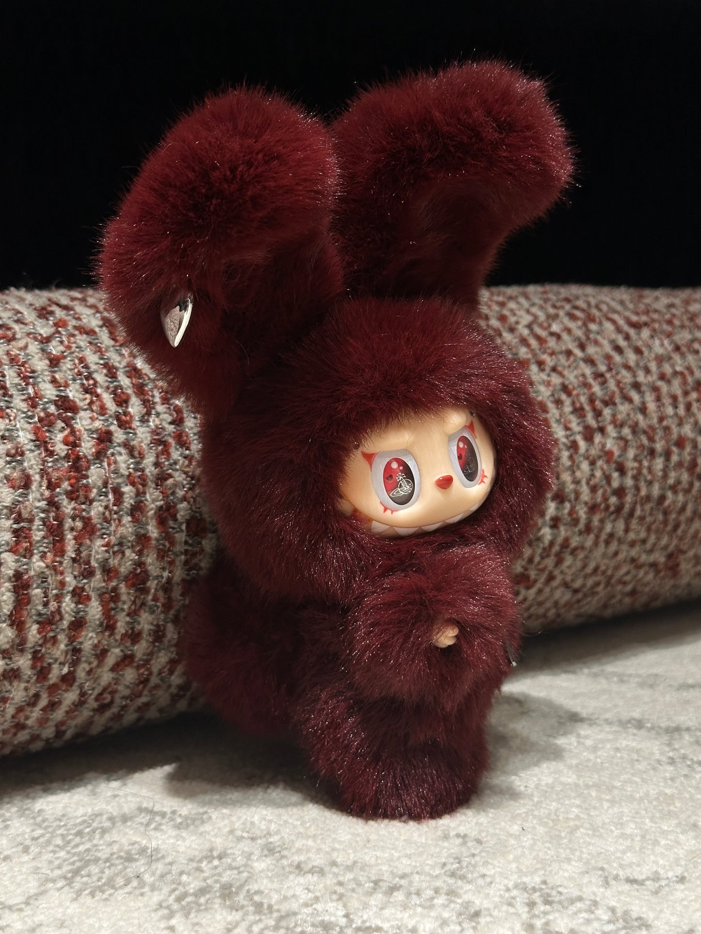Original Design Burgundy Red Bunny