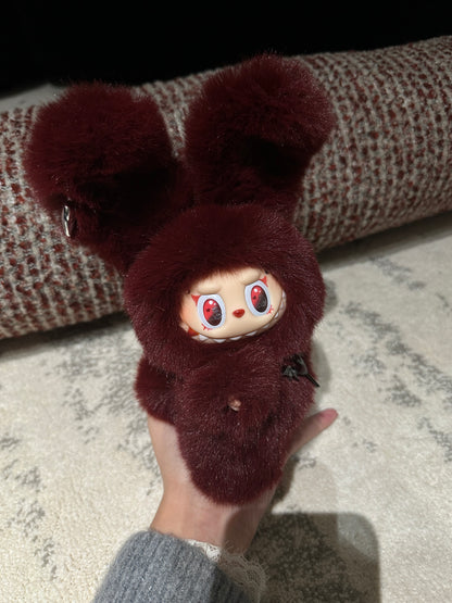 Original Design Burgundy Red Bunny