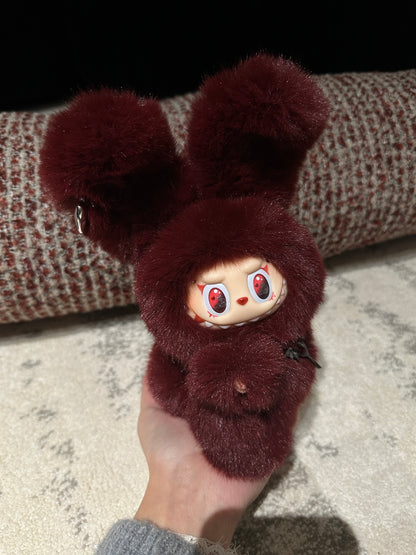Original Design Burgundy Red Bunny