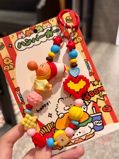 POP Bean Keychains Bubble gum