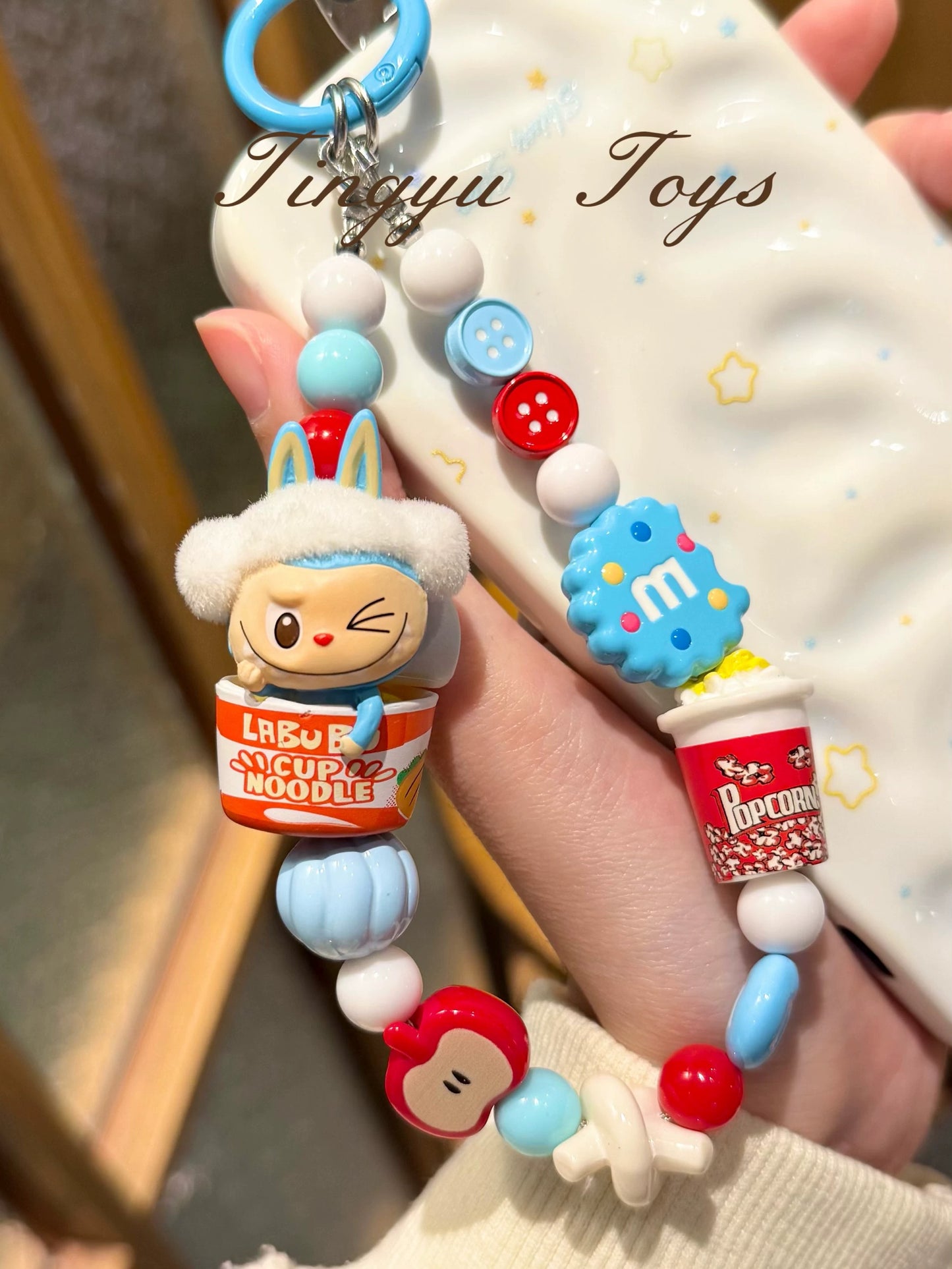 POP Bean Keychains Cup Noodles