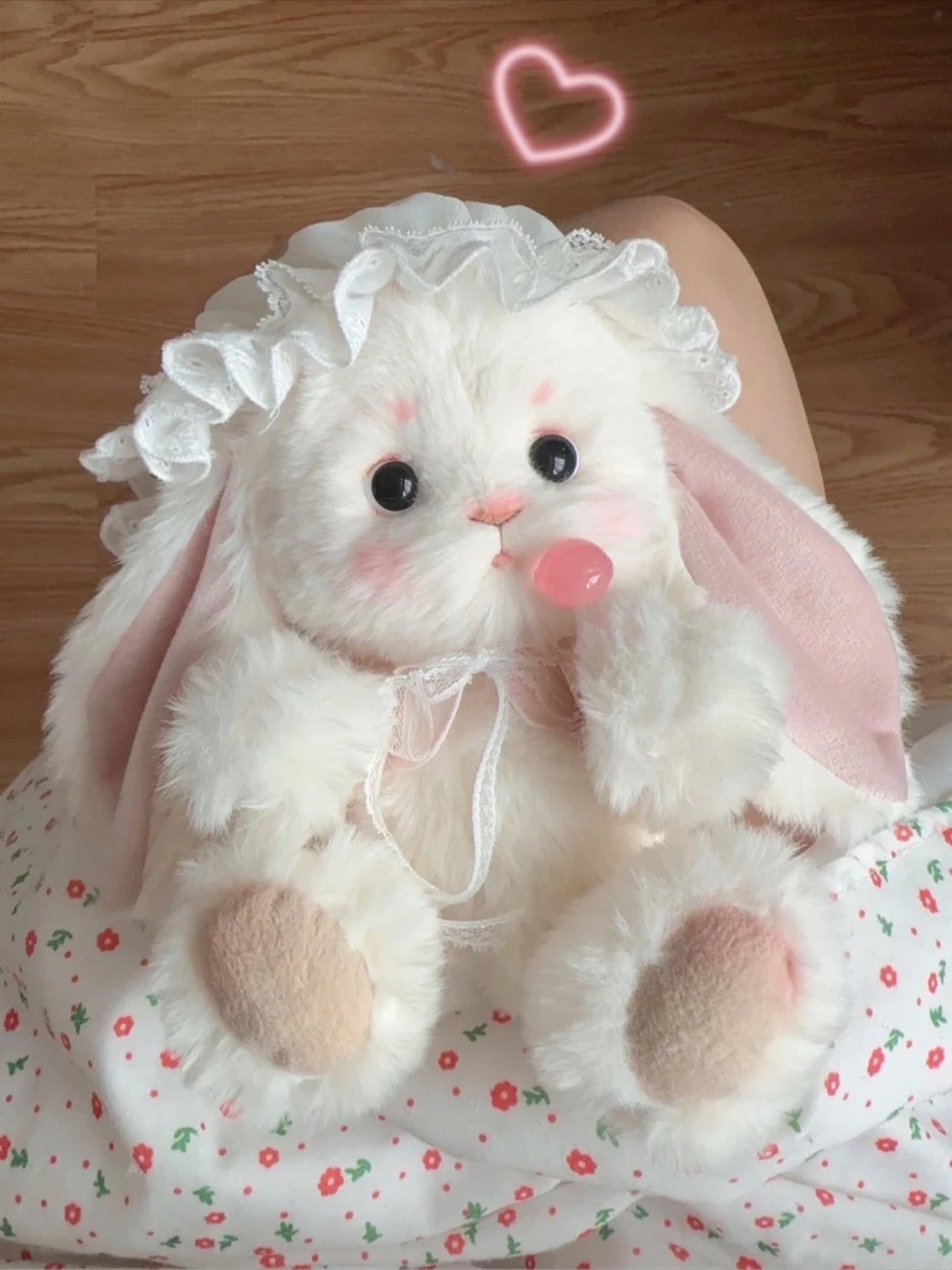 【Lilian Bunny】Handmade DIY Mohair Articulated Doll