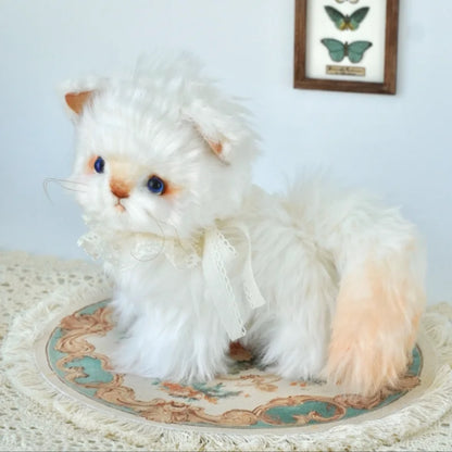 【Baby Cat】Handmade DIY Mohair Articulated Doll