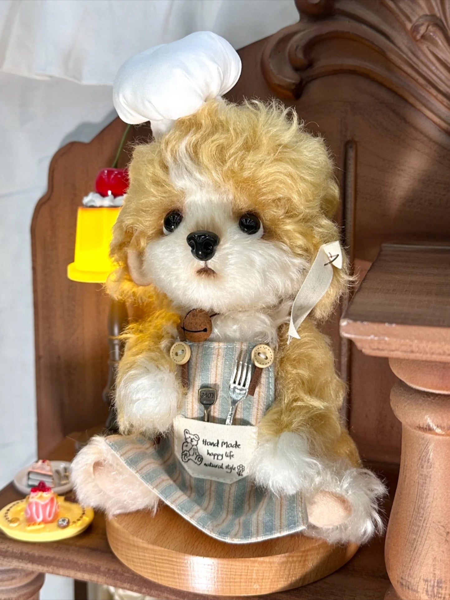 【Chef Puppy-5 Colors】Handmade DIY Articulated Doll