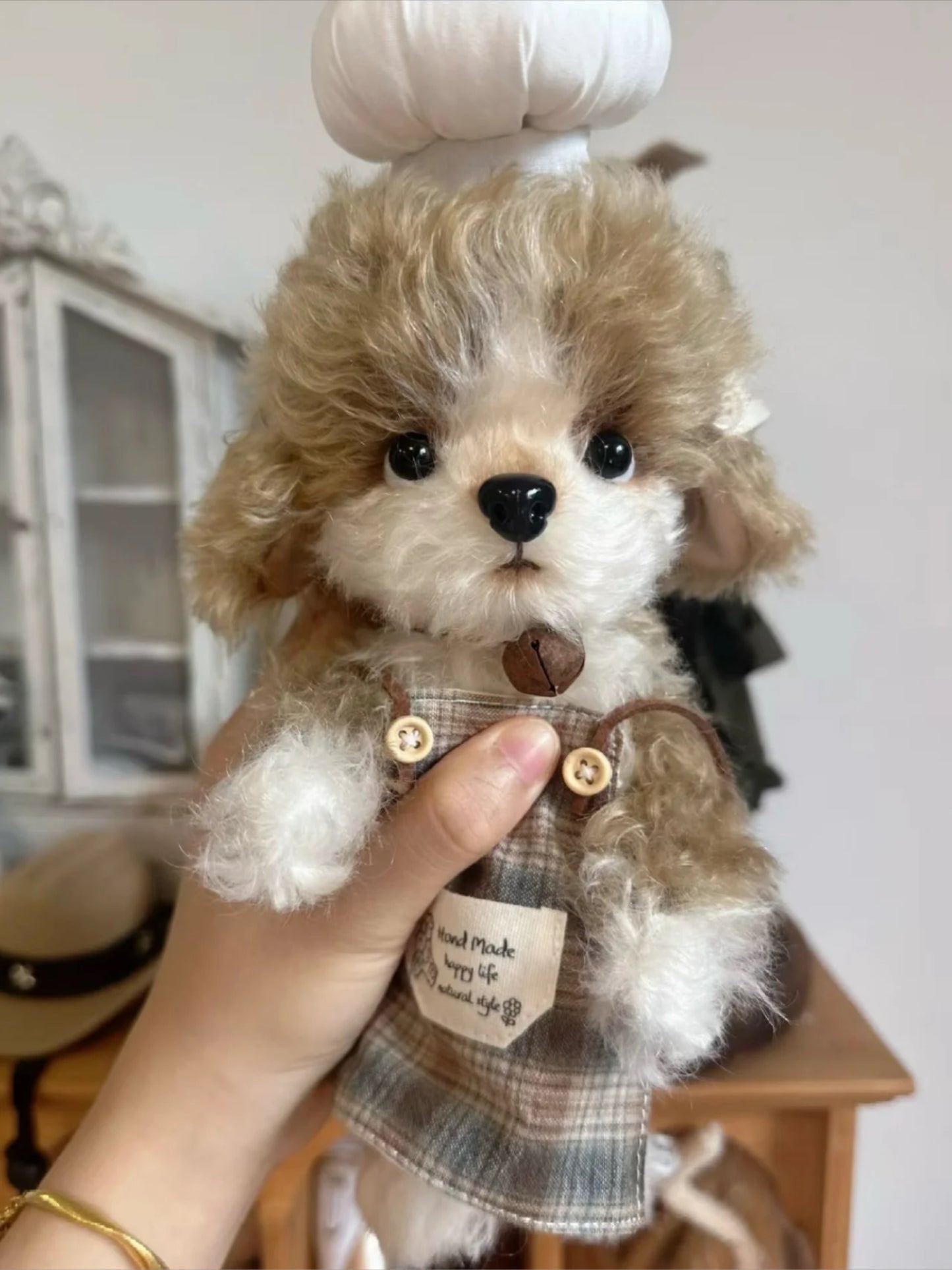 【Chef Puppy-5 Colors】Handmade DIY Articulated Doll