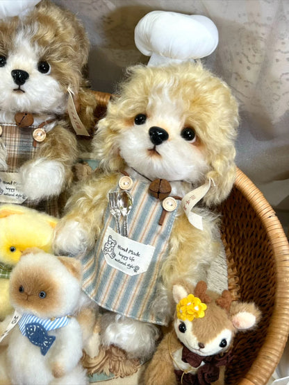 【Chef Puppy-5 Colors】Handmade DIY Articulated Doll