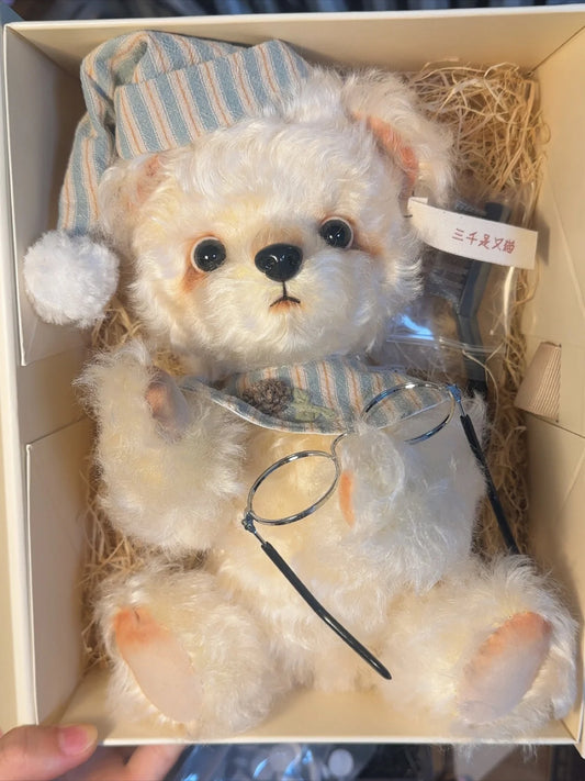 【Teddy Bear By Designer Sanqian】Handmade DIY Articulated Doll