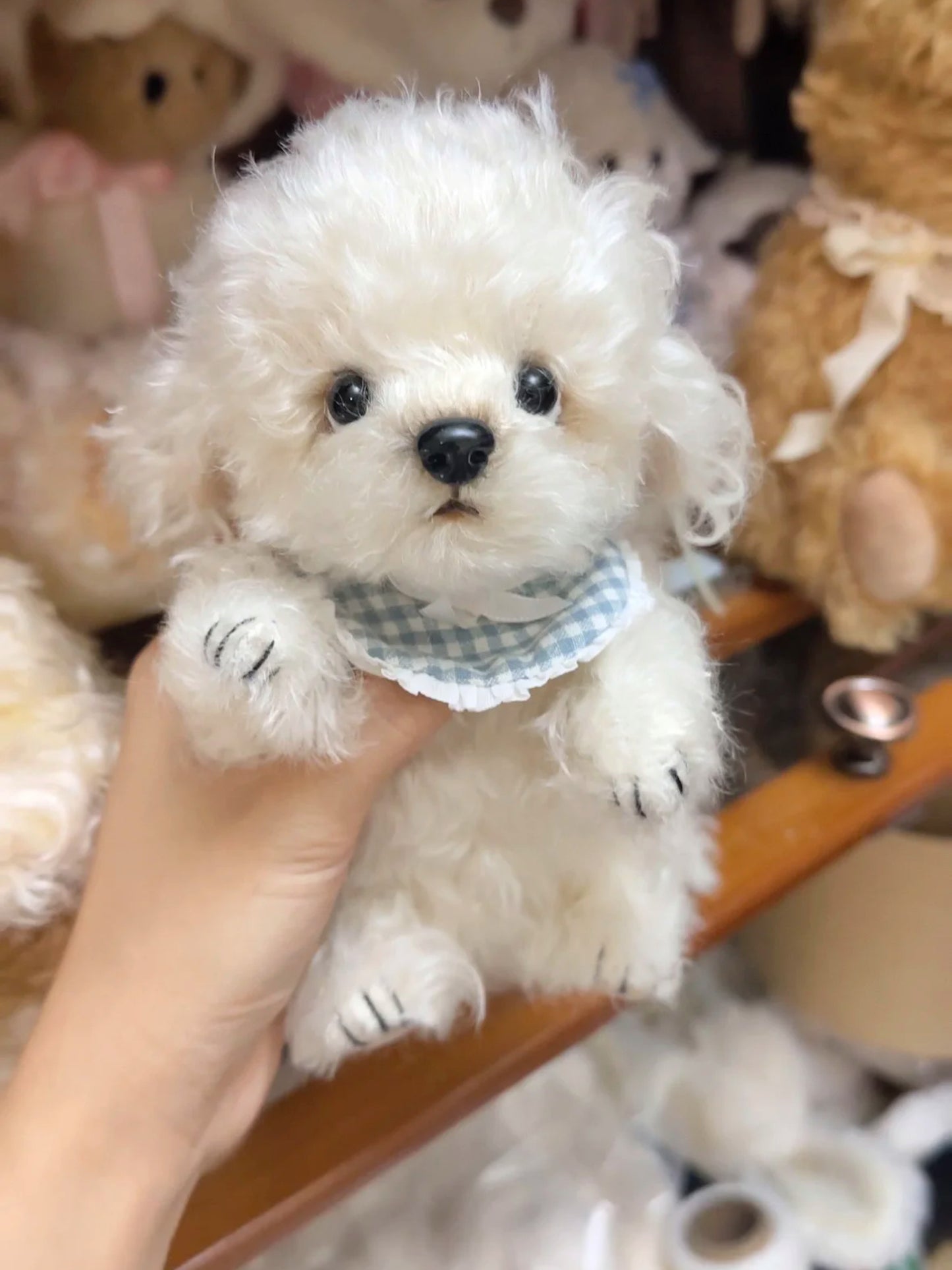 【Baby Puppy-4 Colors】Handmade DIY Articulated Doll