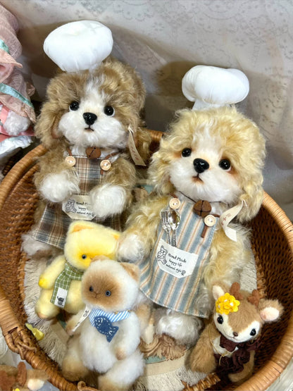 【Chef Puppy-5 Colors】Handmade DIY Articulated Doll