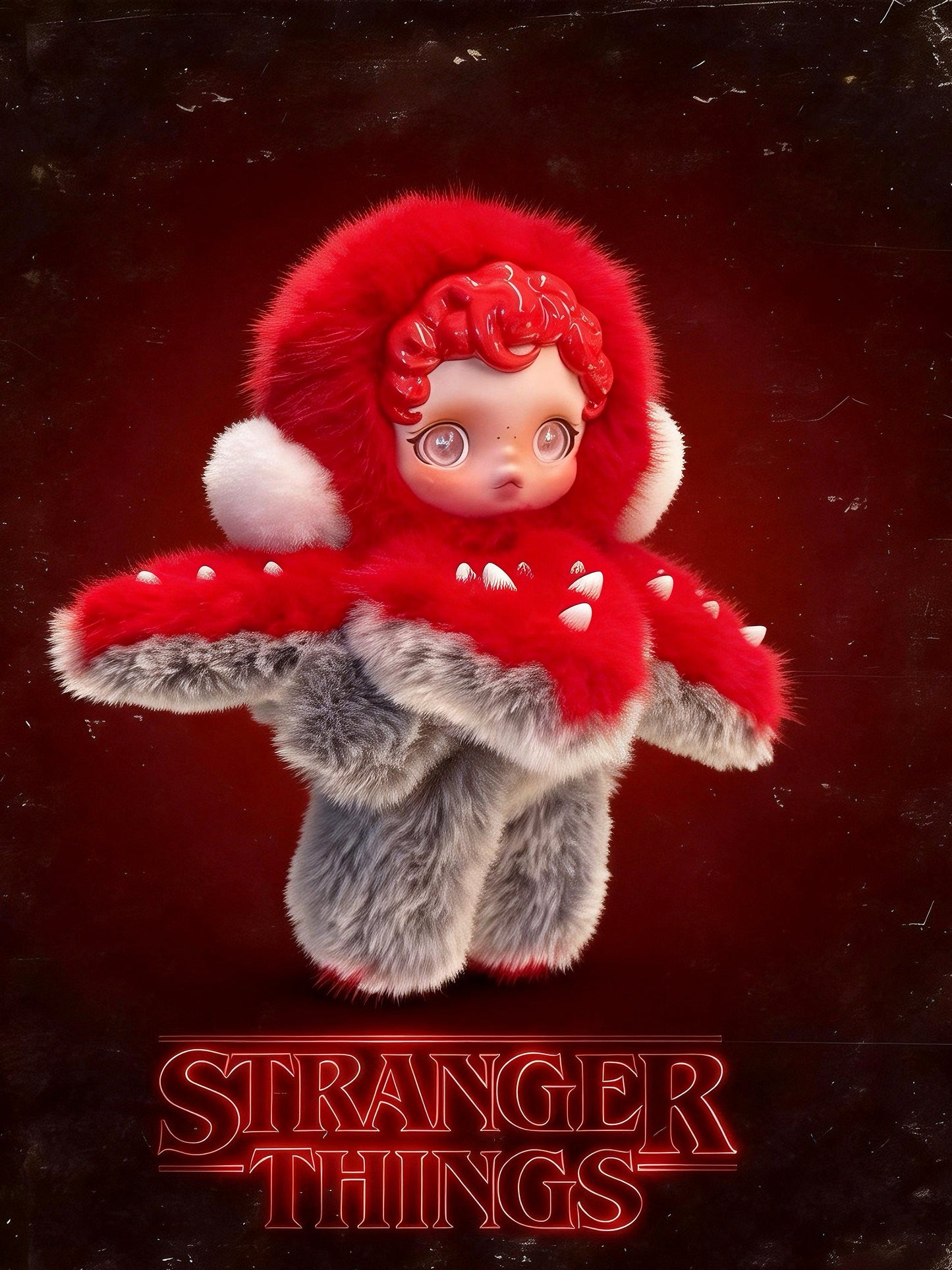 SP Original Design  Stranger Things(moveable hands, stand & sit)
