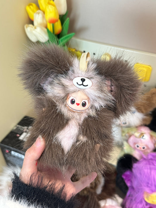Original Design Mini Brown&Pink Bear